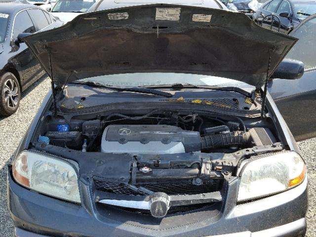 2HNYD18843H522955 - 2003 ACURA MDX TOURIN GRAY photo 7