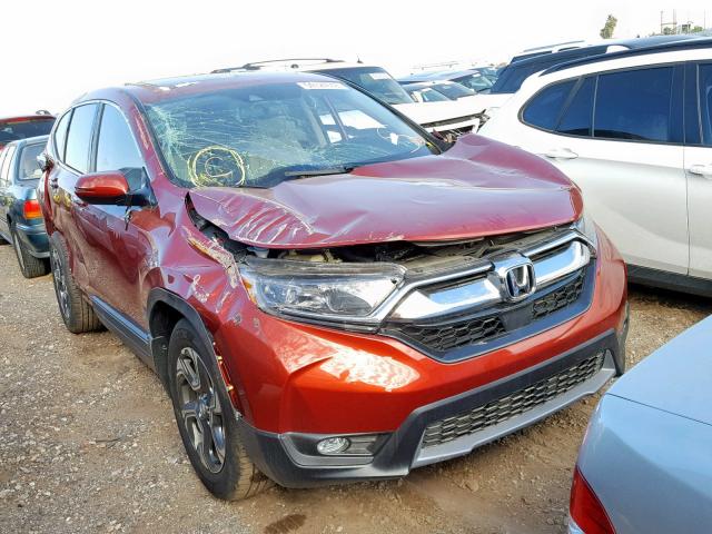 5J6RW1H89JL010994 - 2018 HONDA CR-V EXL RED photo 1