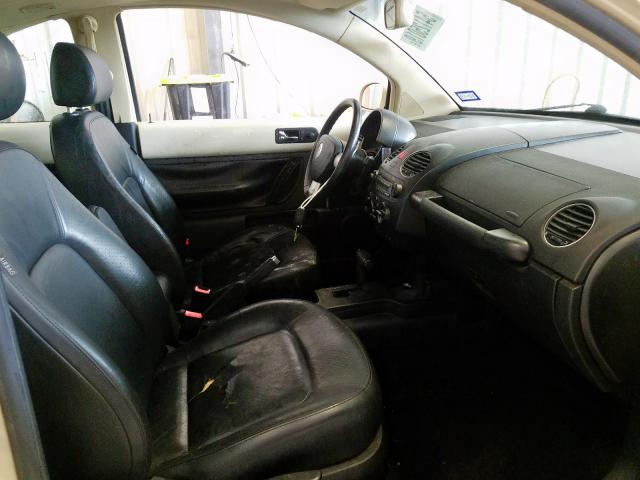 3VWSW31C07M518096 - 2007 VOLKSWAGEN NEW BEETLE 奶油色 照片 5