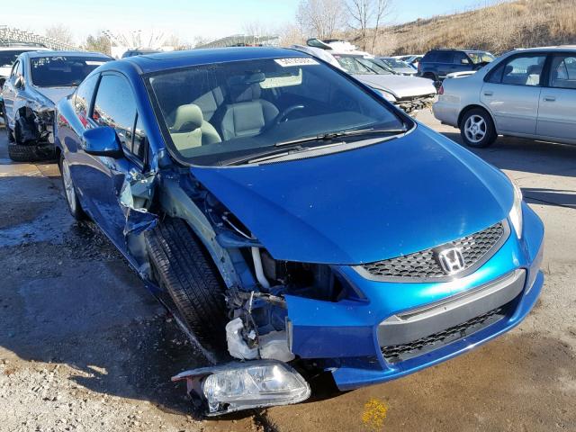 2HGFG3B06CH516871 - 2012 HONDA CIVIC EXL BLUE photo 1