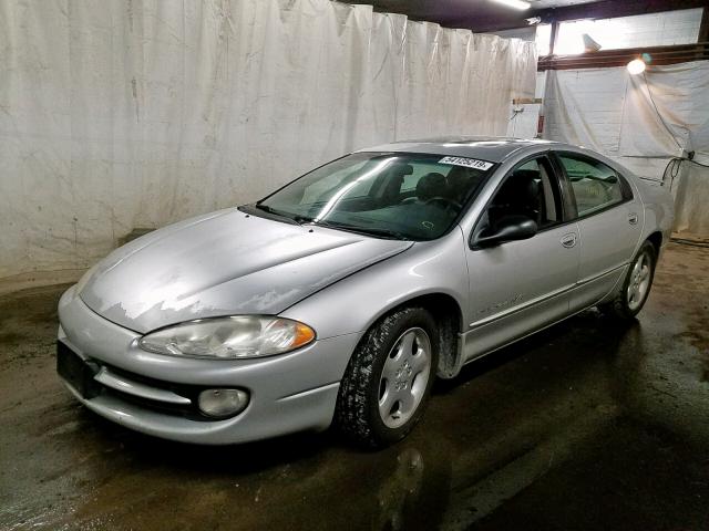 2B3HD76V51H502763 - 2001 DODGE INTREPID R SILVER photo 2