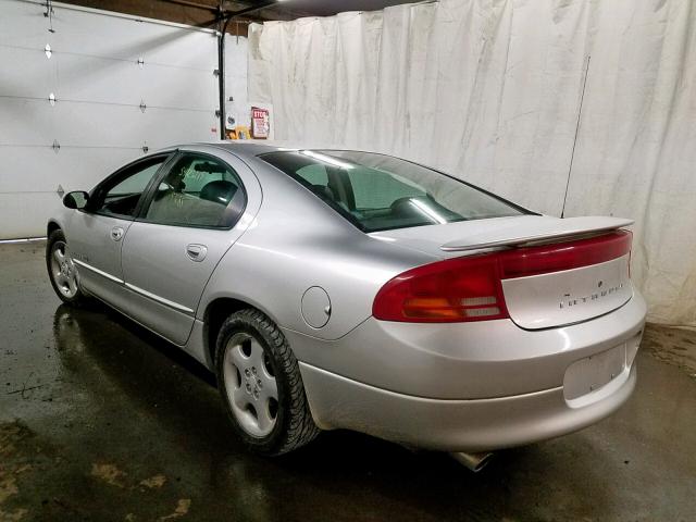 2B3HD76V51H502763 - 2001 DODGE INTREPID R SILVER photo 3