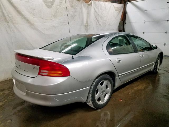 2B3HD76V51H502763 - 2001 DODGE INTREPID R SILVER photo 4