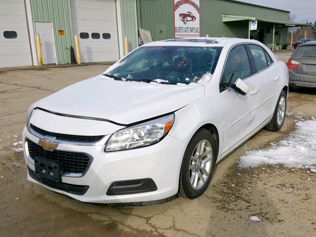 1G11C5SL6EF104313 - 2014 CHEVROLET MALIBU 1LT WHITE photo 2