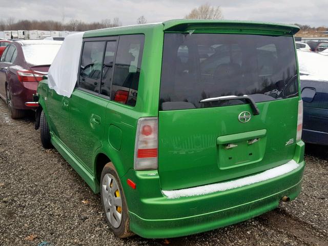 JTLKT324164064667 - 2006 TOYOTA SCION XB Yaşıl foto 3