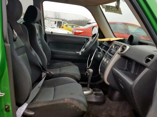 JTLKT324164064667 - 2006 TOYOTA SCION XB Yaşıl foto 5
