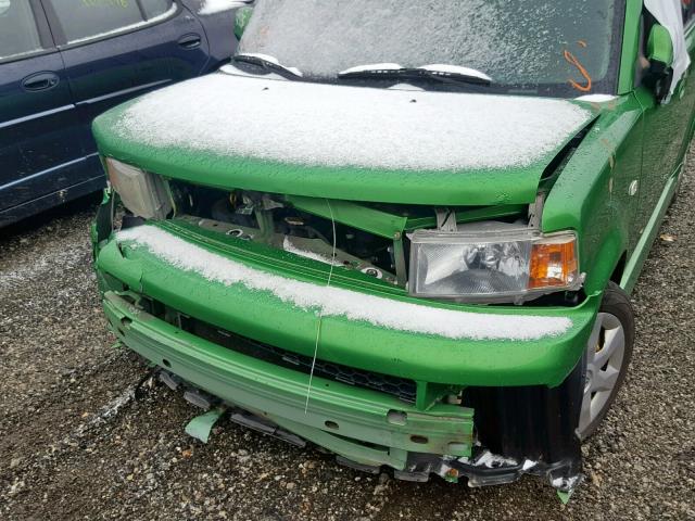 JTLKT324164064667 - 2006 TOYOTA SCION XB Yaşıl foto 9