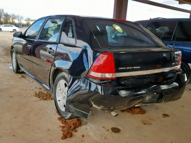 1G1ZU64874F237210 - 2004 CHEVROLET MALIBU MAX შავი ფოტო 3