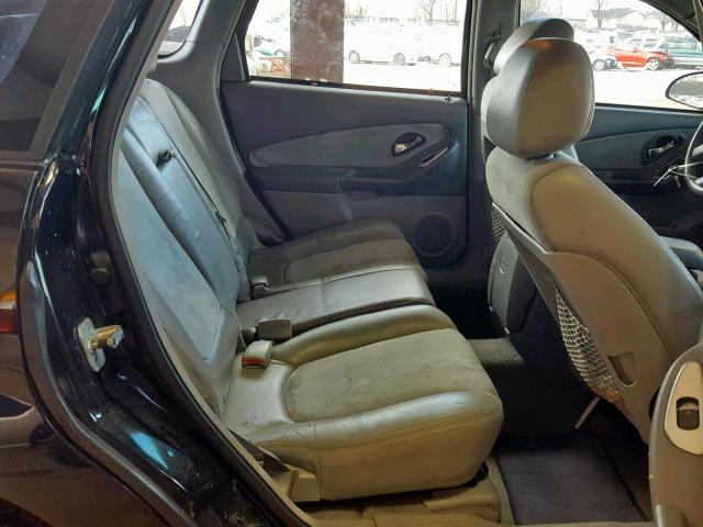 1G1ZU64874F237210 - 2004 CHEVROLET MALIBU MAX შავი ფოტო 6