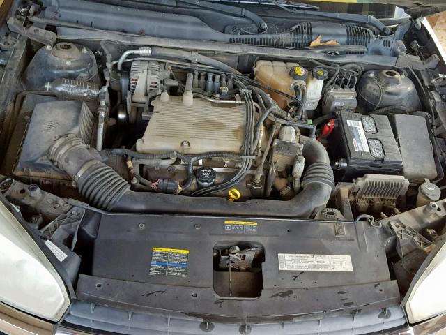 1G1ZU64874F237210 - 2004 CHEVROLET MALIBU MAX შავი ფოტო 7