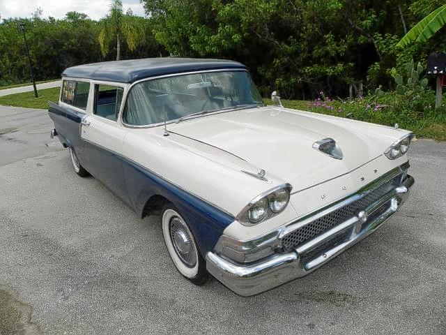 A8RR130421 - 1958 FORD RANCHWAGON TWO TONE photo 1