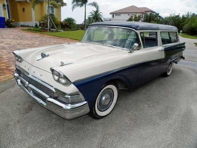 A8RR130421 - 1958 FORD RANCHWAGON TWO TONE photo 2