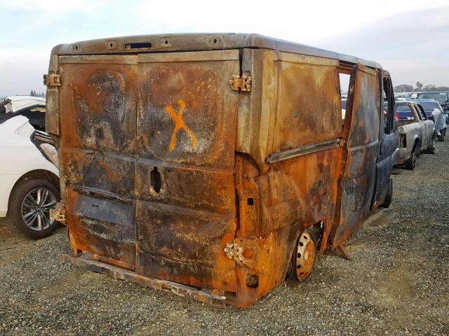 3C6TRVND9FE517753 - 2015 RAM PROMASTER 烧焦的 照片 4