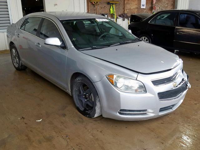 1G1ZC5E02A4101242 - 2010 CHEVROLET MALIBU 1LT SILVER photo 1