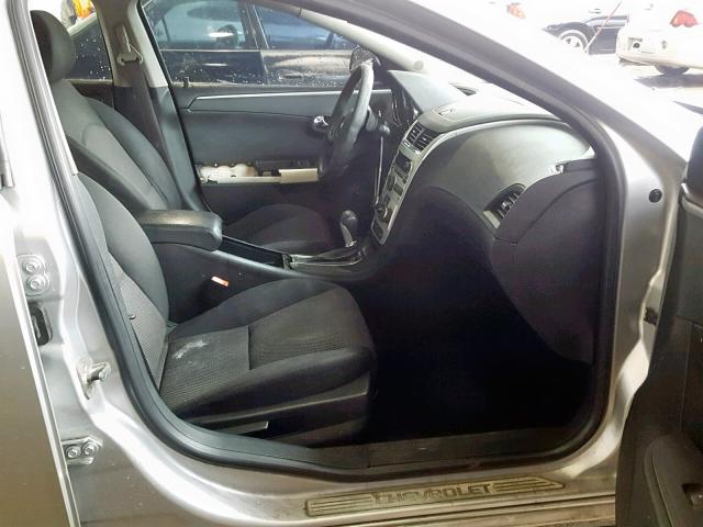 1G1ZC5E02A4101242 - 2010 CHEVROLET MALIBU 1LT SILVER photo 5