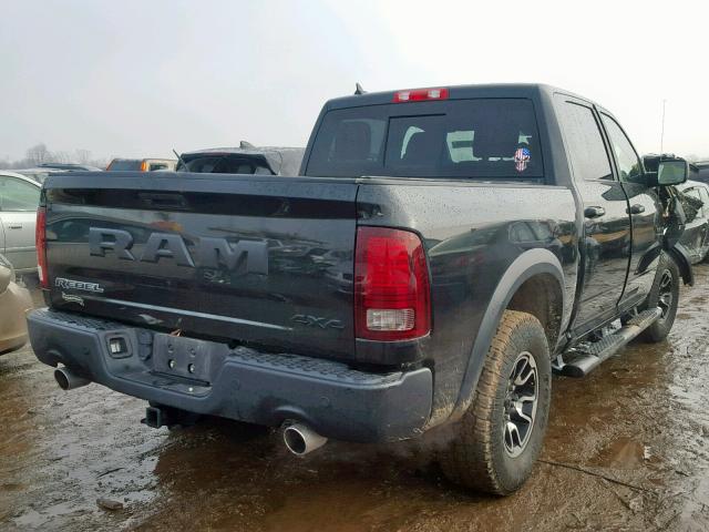 1C6RR7YT3GS105089 - 2016 RAM 1500 REBEL შავი ფოტო 4