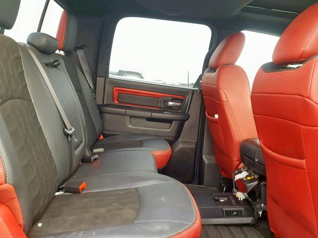 1C6RR7YT3GS105089 - 2016 RAM 1500 REBEL შავი ფოტო 6