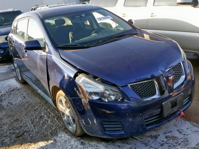 5Y2SP6E02AZ408528 - 2010 PONTIAC VIBE BLUE photo 1