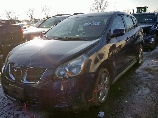 5Y2SP6E02AZ408528 - 2010 PONTIAC VIBE BLUE photo 2