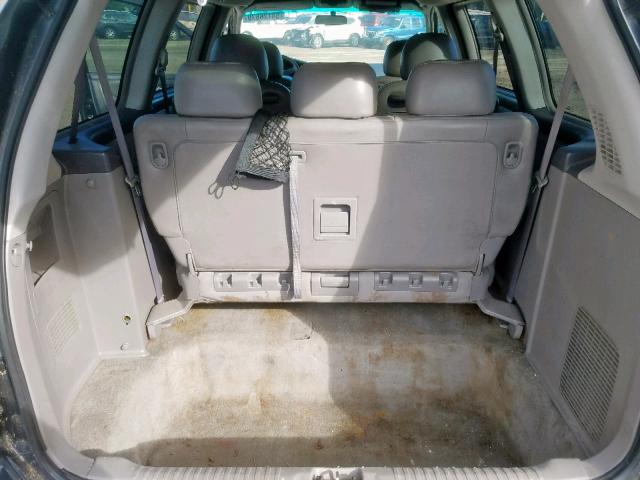 5FNRL18044B027444 - 2004 HONDA ODYSSEY EX BLACK photo 9