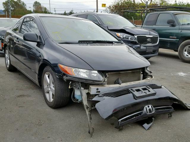 2HGFG12918H536407 - 2008 HONDA CIVIC EXL BLACK photo 1