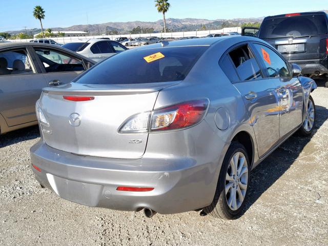 JM1BL1S65A1164976 - 2010 MAZDA 3 S SILVER photo 4