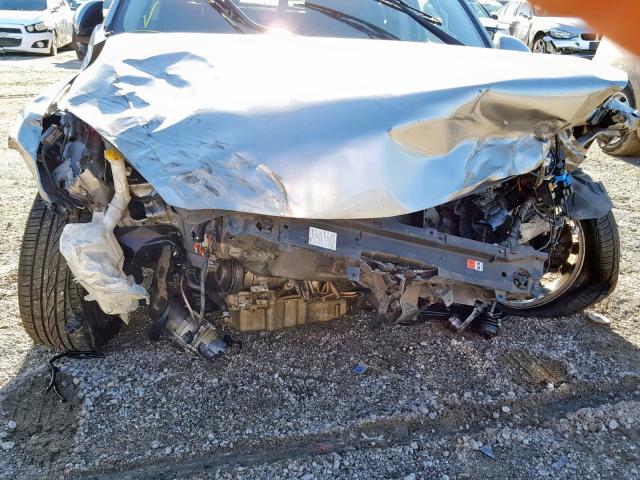 JM1BL1S65A1164976 - 2010 MAZDA 3 S SILVER photo 9