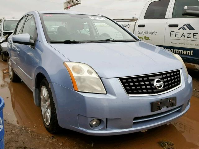 3N1AB61E39L624003 - 2009 NISSAN SENTRA 2.0 BLUE photo 1