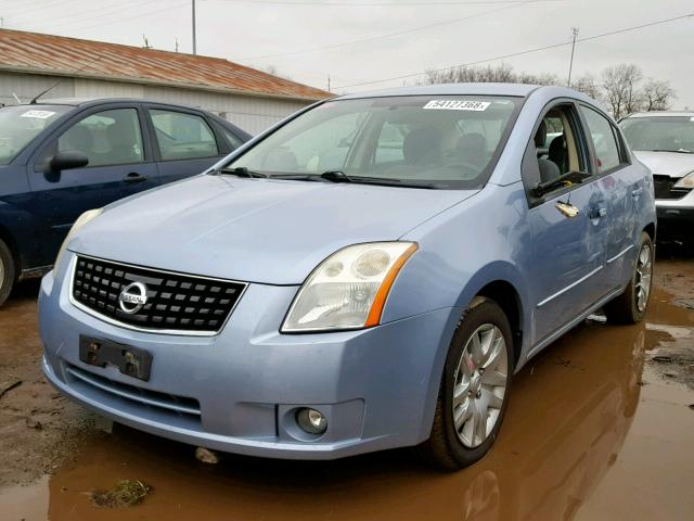 3N1AB61E39L624003 - 2009 NISSAN SENTRA 2.0 BLUE photo 2