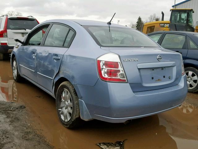 3N1AB61E39L624003 - 2009 NISSAN SENTRA 2.0 BLUE photo 3