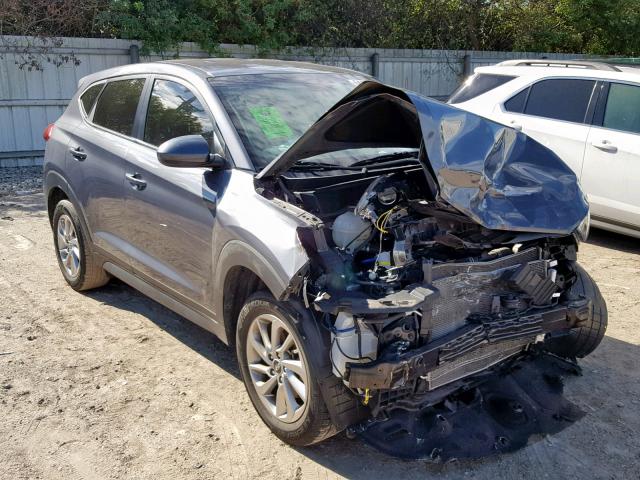 KM8J23A47GU121351 - 2016 HYUNDAI TUCSON SE GRAY photo 1