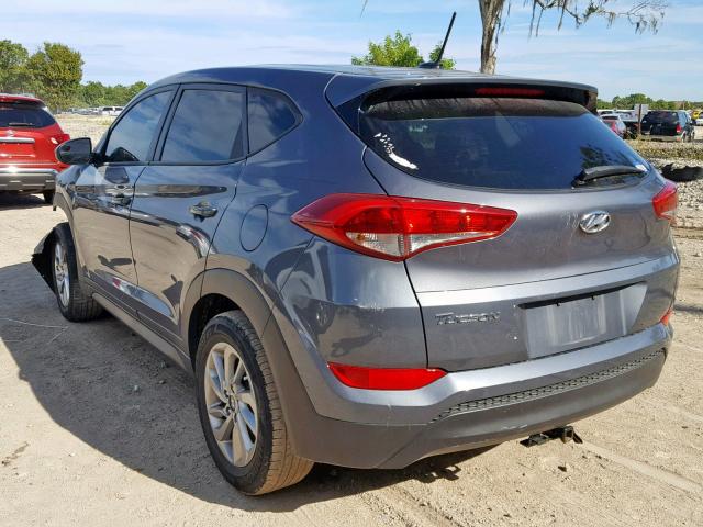 KM8J23A47GU121351 - 2016 HYUNDAI TUCSON SE GRAY photo 3