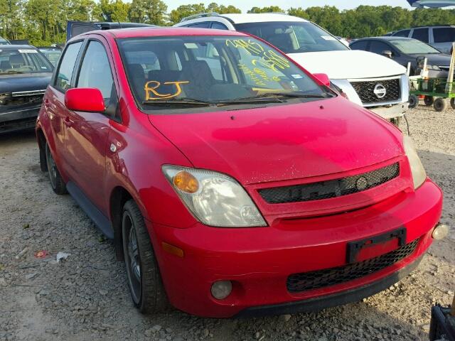 JTKKT624150099446 - 2005 TOYOTA SCION XA RED photo 1