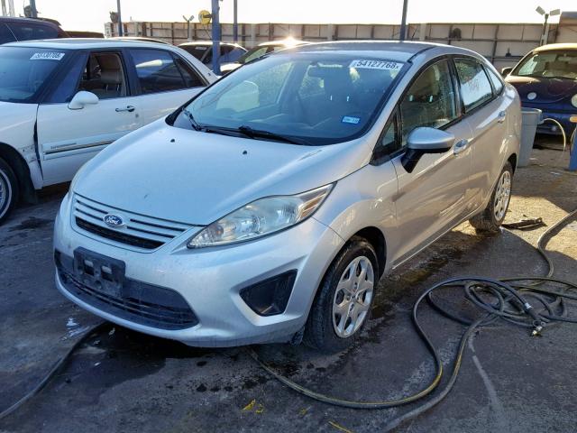 3FADP4AJ4CM150633 - 2012 FORD FIESTA S SILVER photo 2