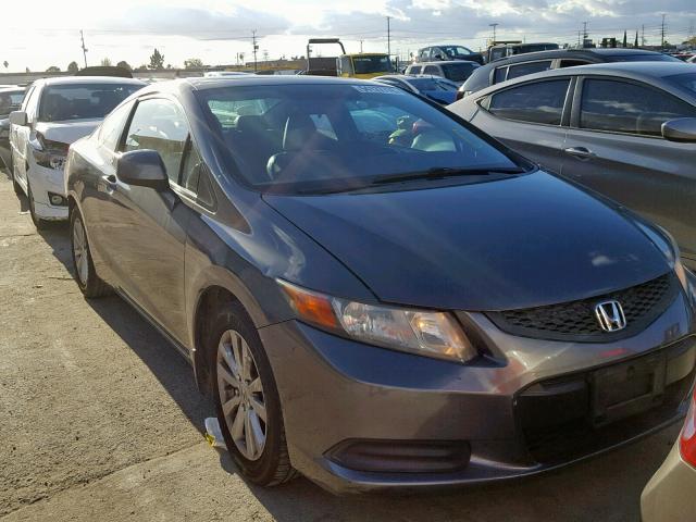 2HGFG3B12CH531229 - 2012 HONDA CIVIC EXL GRAY photo 1