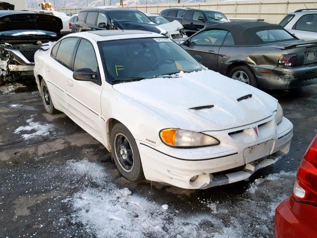 1G2NW52E22M675276 - 2002 PONTIAC GRAND AM G WHITE photo 1