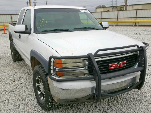 2GTEK19T221113149 - 2002 GMC NEW SIERRA WHITE photo 1