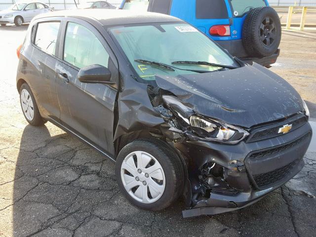 KL8CB6SA9JC472013 - 2018 CHEVROLET SPARK LS GRAY photo 1