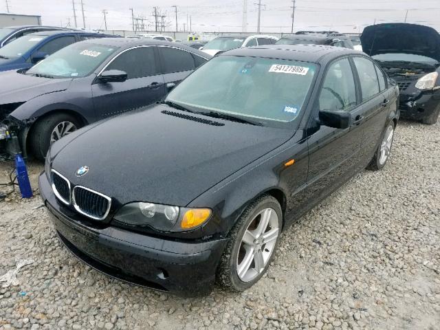 WBAET37434NJ46129 - 2004 BMW 325 I BLACK photo 2