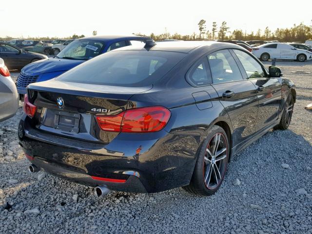 WBA4J5C57JBF07907 - 2018 BMW 440I GRAN BLACK photo 4