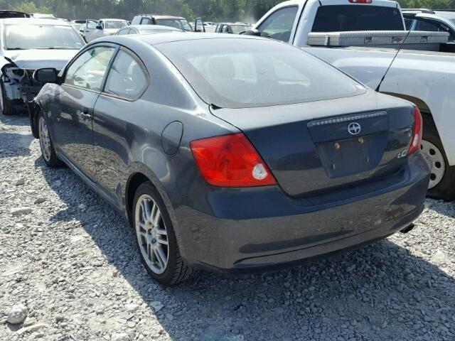 JTKDE177750044119 - 2005 TOYOTA SCION TC შავი ფოტო 3