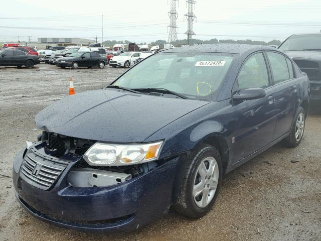 1G8AJ55F27Z160229 - 2007 SATURN ION LEVEL BLUE photo 2