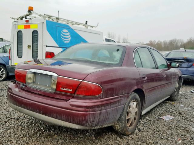 1G4HR54K93U268989 - 2003 BUICK LESABRE LI MAROON photo 4