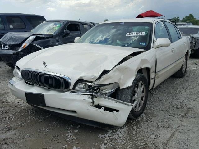 1G4CW54K014156923 - 2001 BUICK PARK AVENU WHITE photo 2