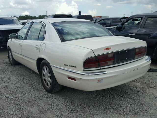 1G4CW54K014156923 - 2001 BUICK PARK AVENU WHITE photo 3