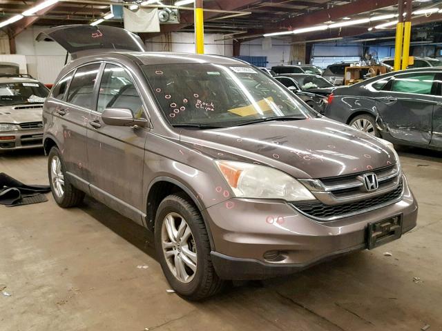 5J6RE4H7XAL031851 - 2010 HONDA CR-V EXL SILVER photo 1