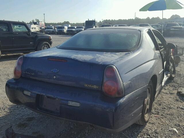 2G1WW12EX39192151 - 2003 CHEVROLET MONTE CARL BLUE photo 4