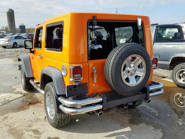 1C4AJWAG7CL286660 - 2012 JEEP WRANGLER S ORANGE photo 3