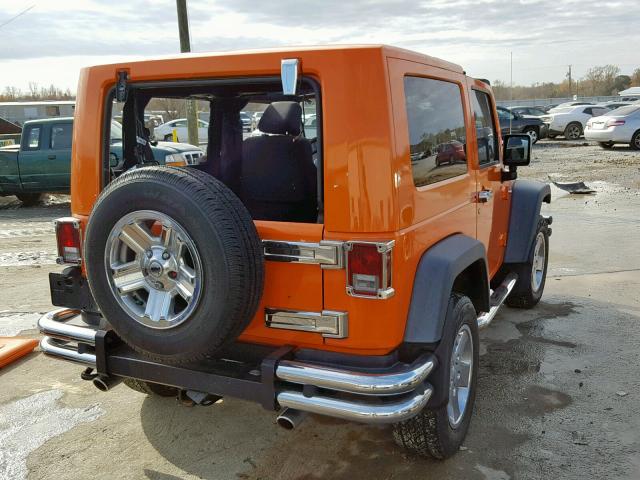 1C4AJWAG7CL286660 - 2012 JEEP WRANGLER S ORANGE photo 4