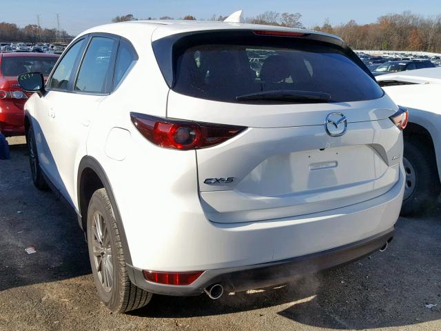 JM3KFABM1J1423377 - 2018 MAZDA CX-5 SPORT WHITE photo 3